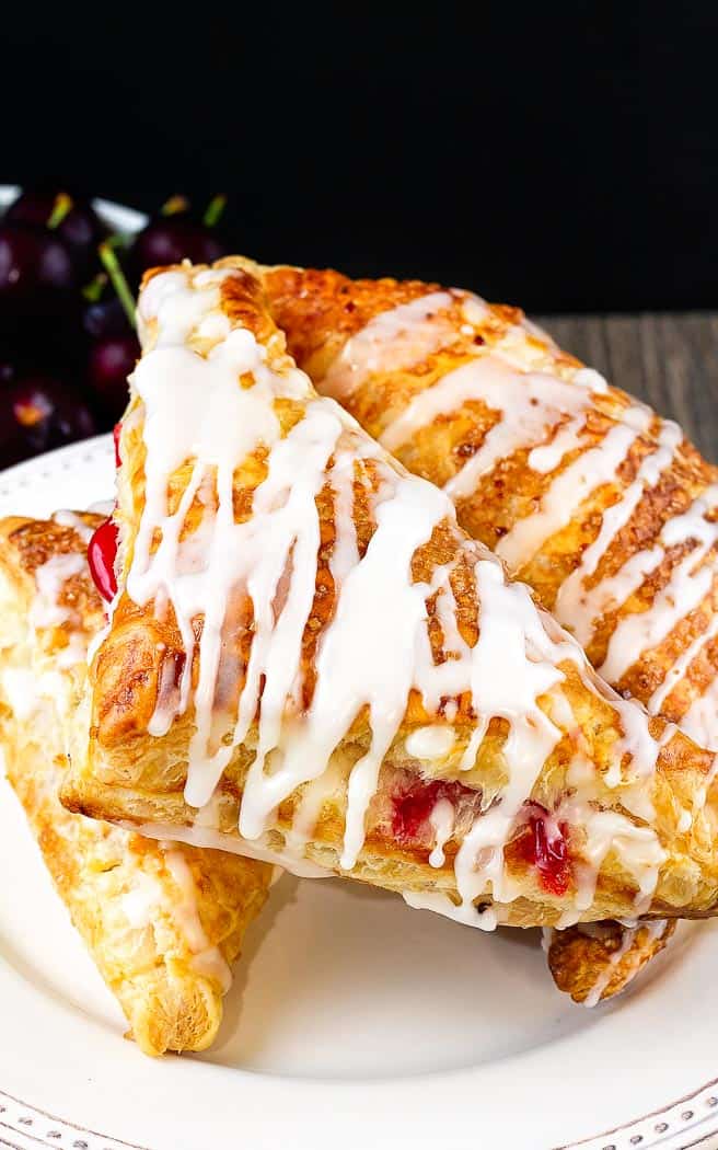 Puff Pastry Cherry Turnovers - Leftovers Then Breakfast