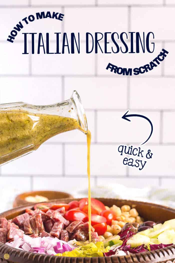 Homemade Italian Dressing - Leftovers Then Breakfast