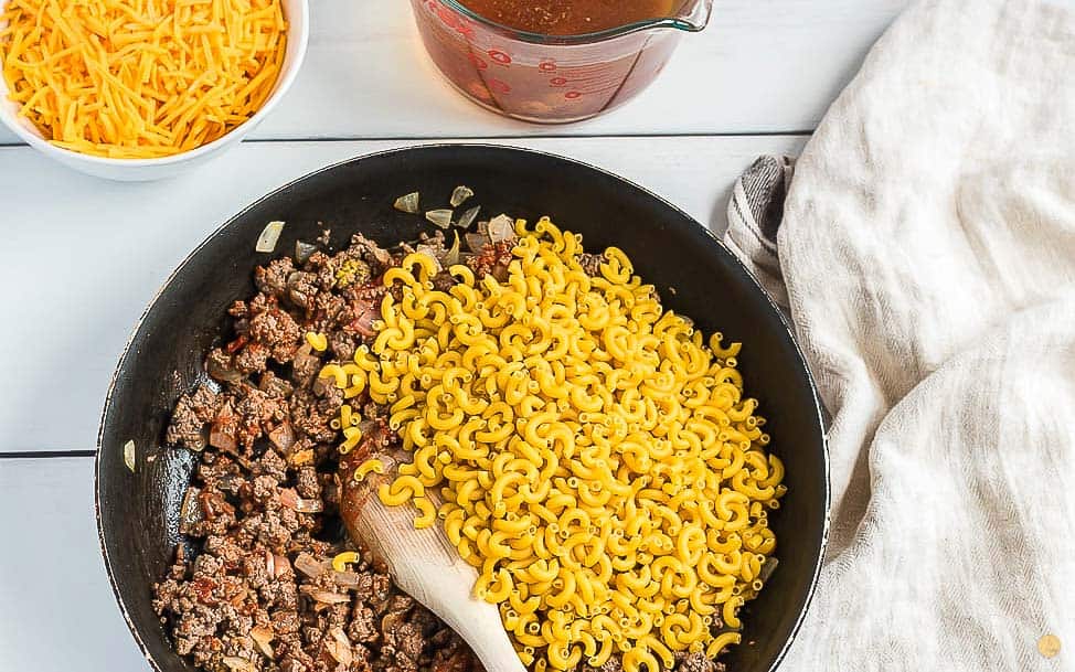 Easy Homemade Hamburger Helper {20 mins} Leftovers Then Breakfast