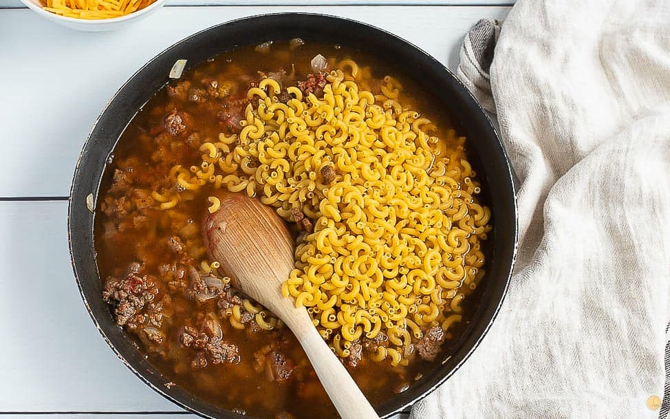 Easy Homemade Hamburger Helper {20 mins} Leftovers Then Breakfast