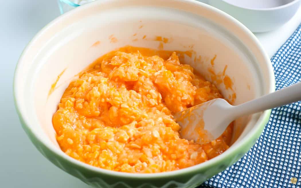 mixed orange salad in a bowl