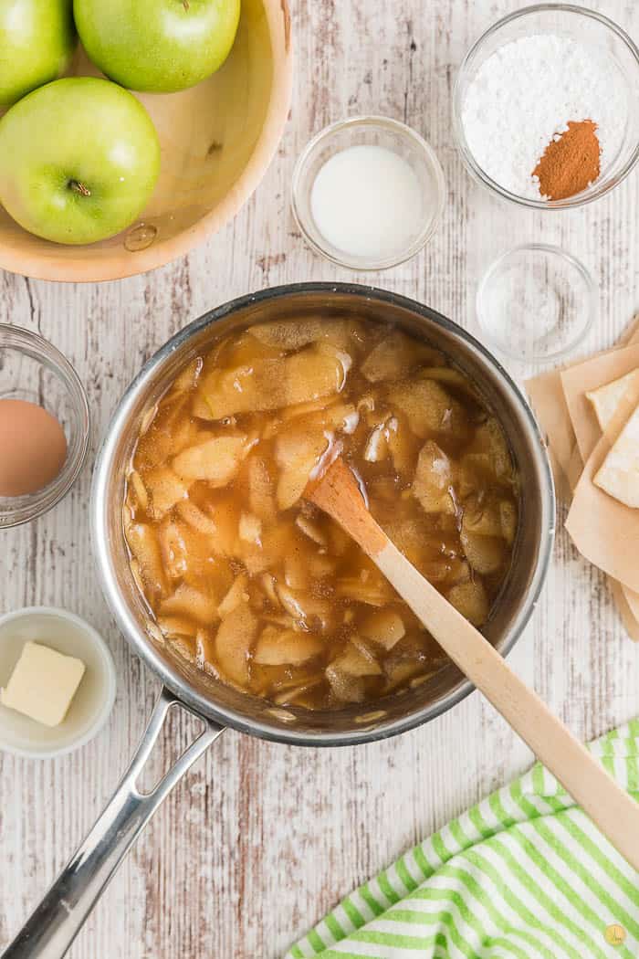 Homemade Apple Pie Filling Easy Leftovers Then Breakfast