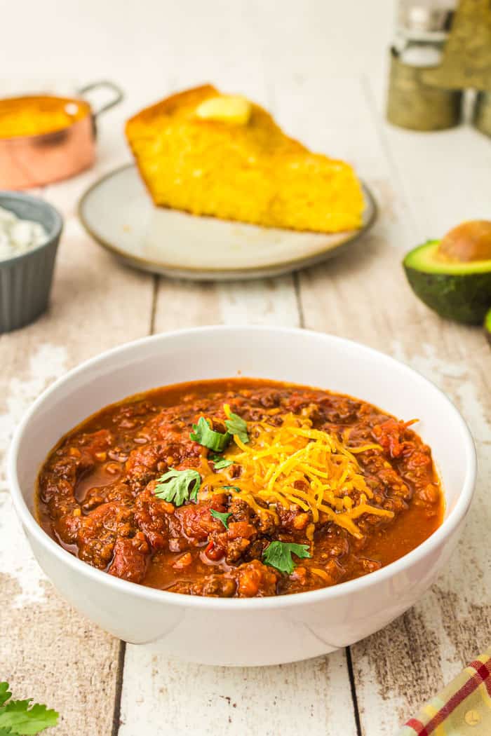 healthy crockpot chili