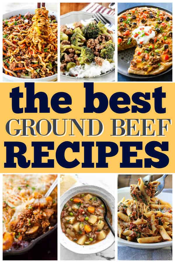 collage of recipes with text 