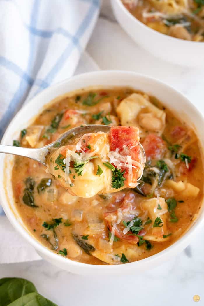 tuscan tortellini soup