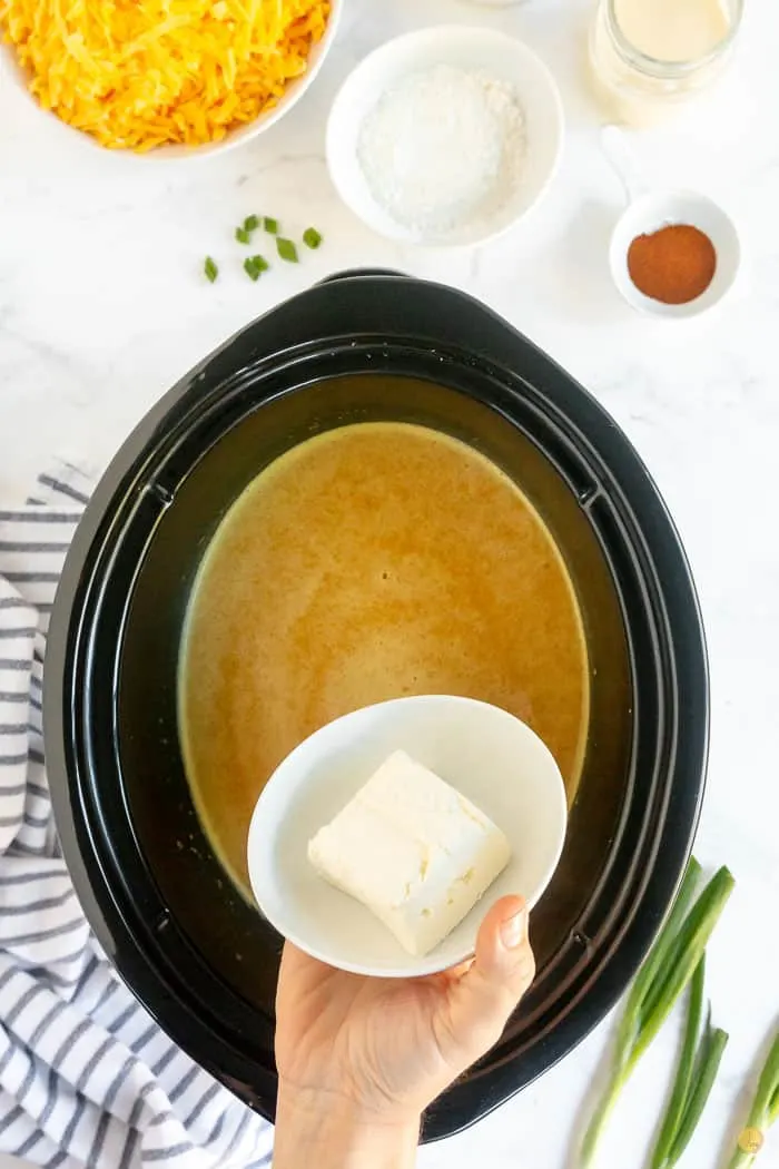 cream cheese and crock pot