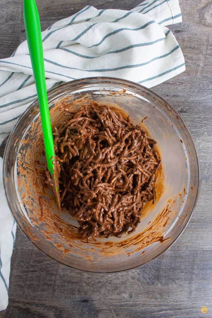 Chocolate Haystack Cookies {Reindeer Food} Leftovers Then Breakfast