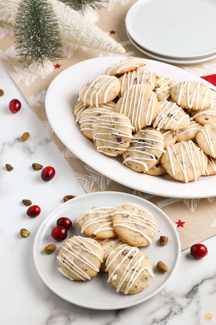 plate of cookies