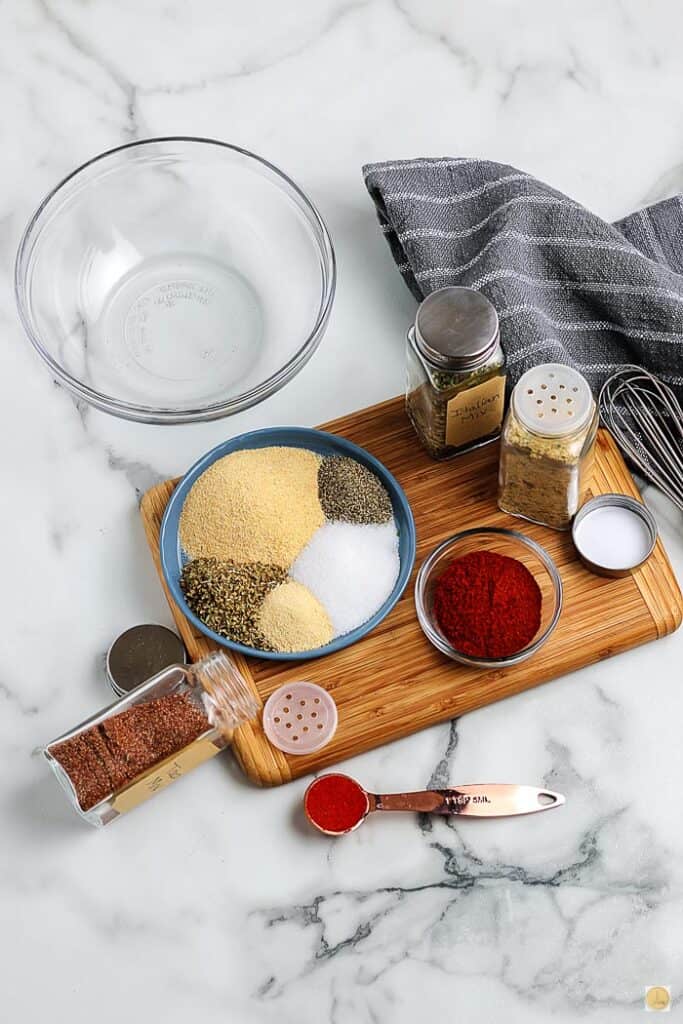 individual spices for taco spice
