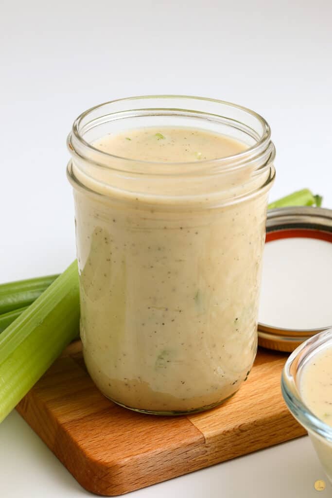 jar of celery soup