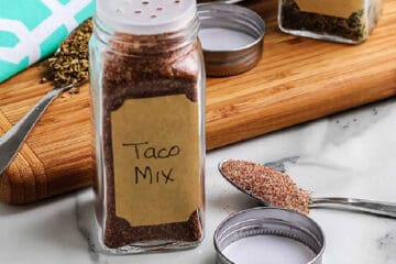 jar of taco seasoning