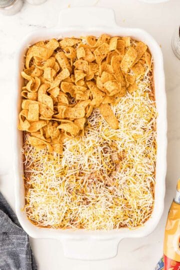 Frito Pie Casserole {Taco Bake with Fritos} Leftovers Then Breakfast