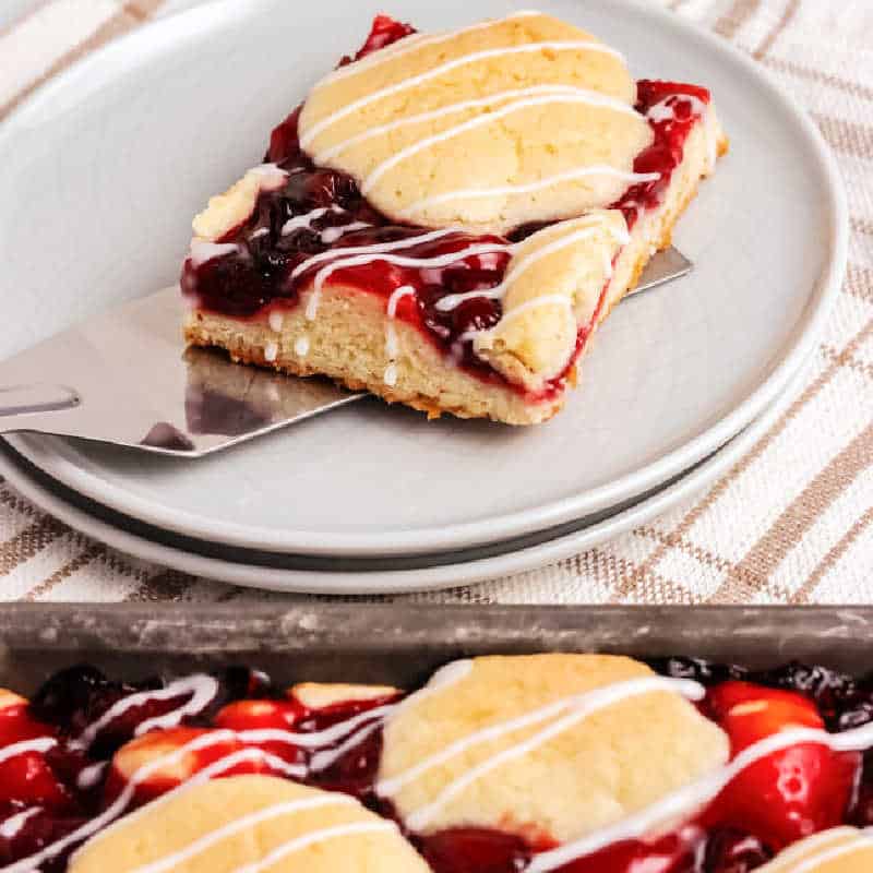 Easy Cherry Pie Bars - Leftovers Then Breakfast