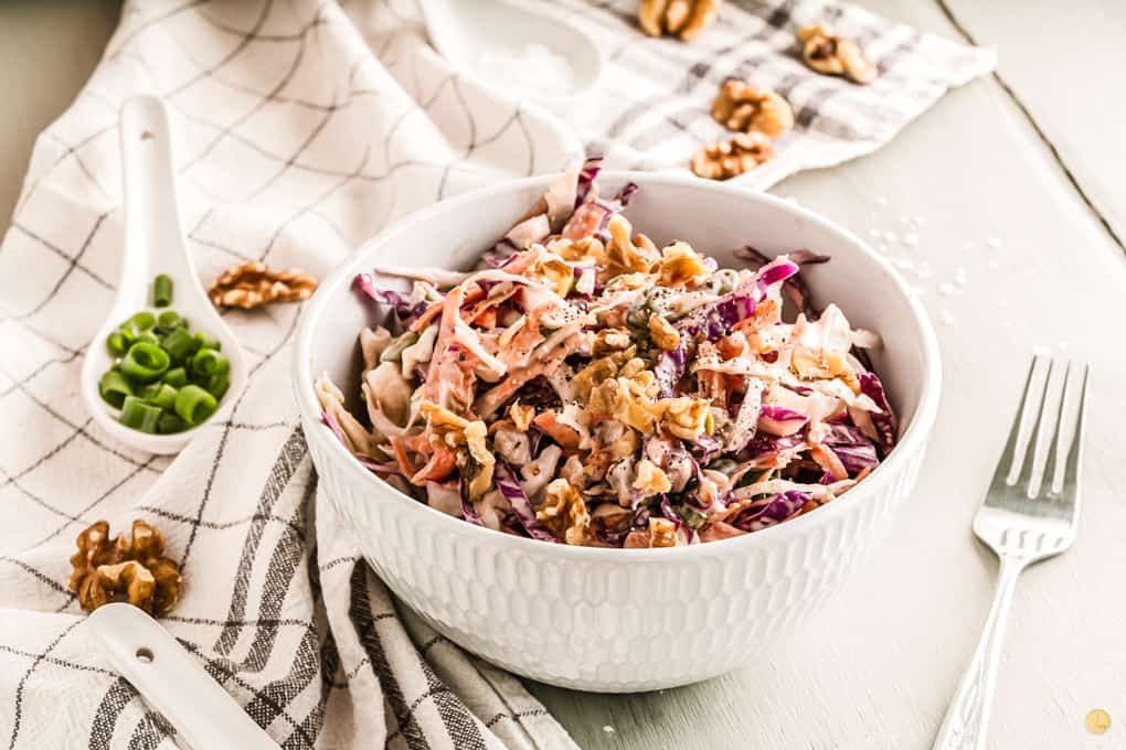 bowl of slaw