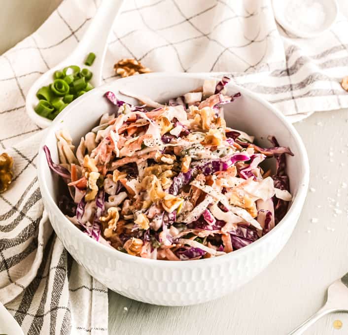 bowl of slaw