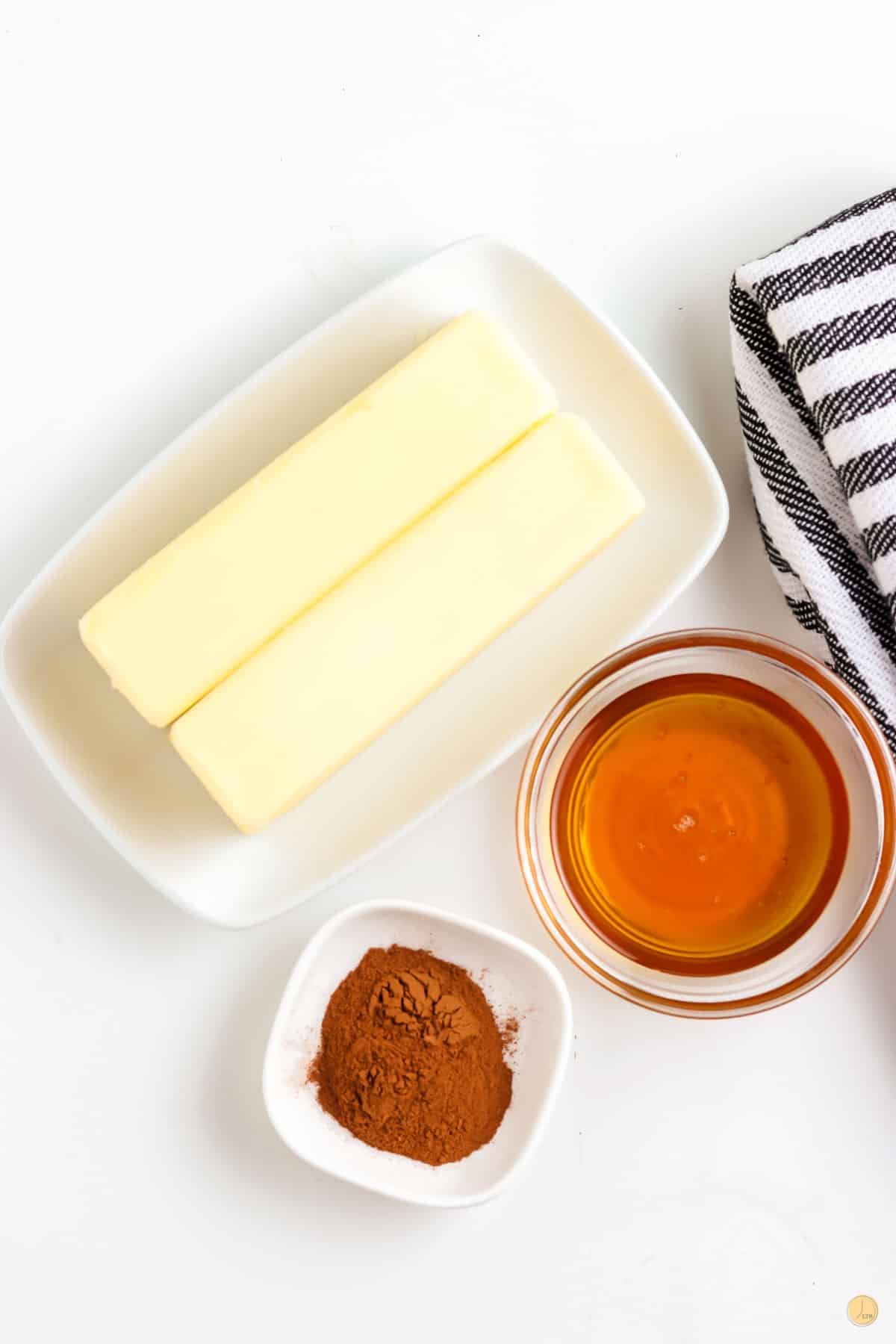 ingredients for hony butter