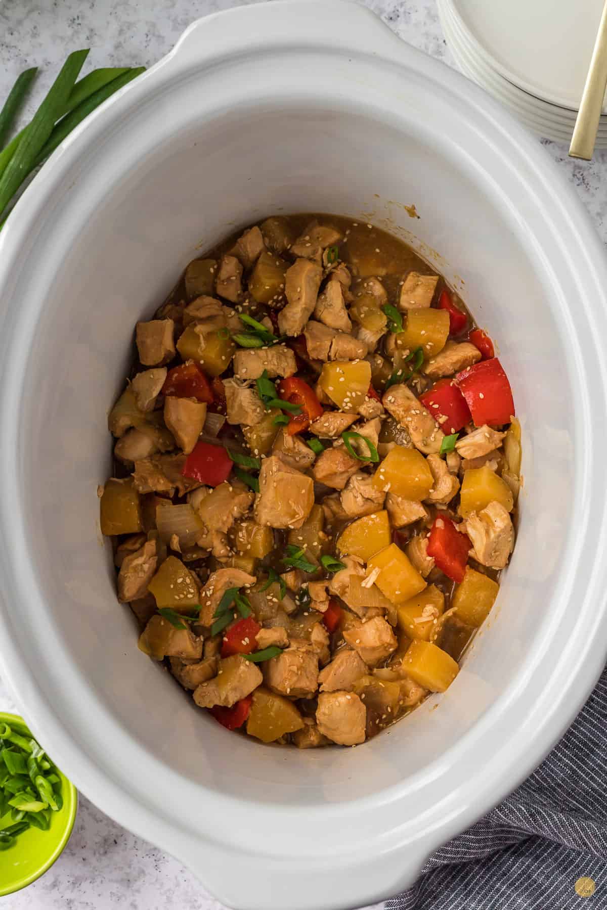 pineapple chicken in crockpot