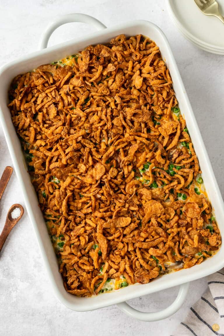 Green Pea Casserole Leftovers Then Breakfast