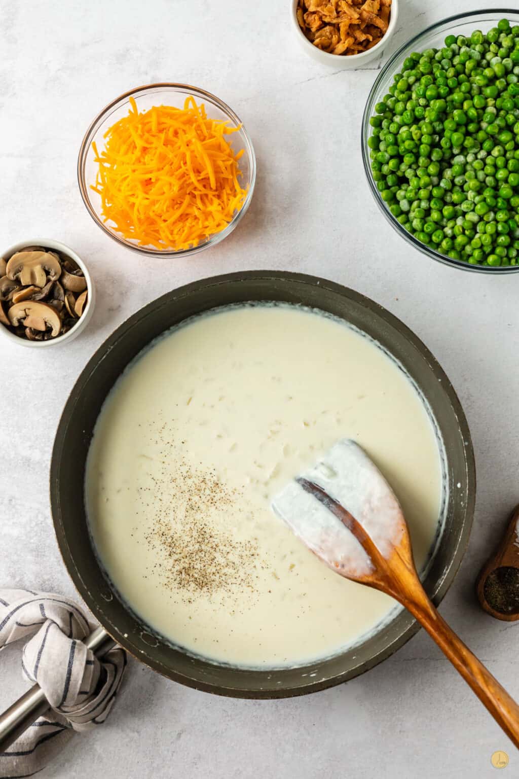 Green Pea Casserole Leftovers Then Breakfast