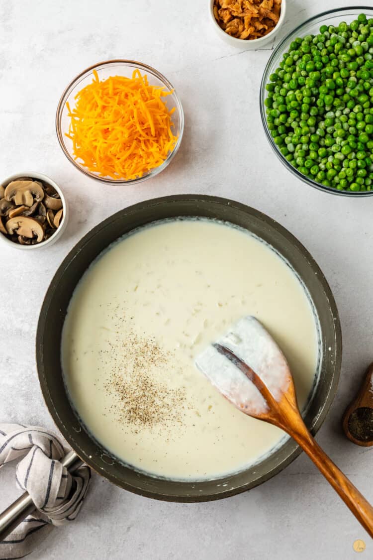 Green Pea Casserole Leftovers Then Breakfast