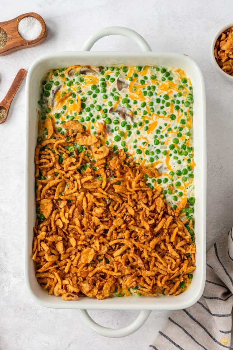 Green Pea Casserole Leftovers Then Breakfast