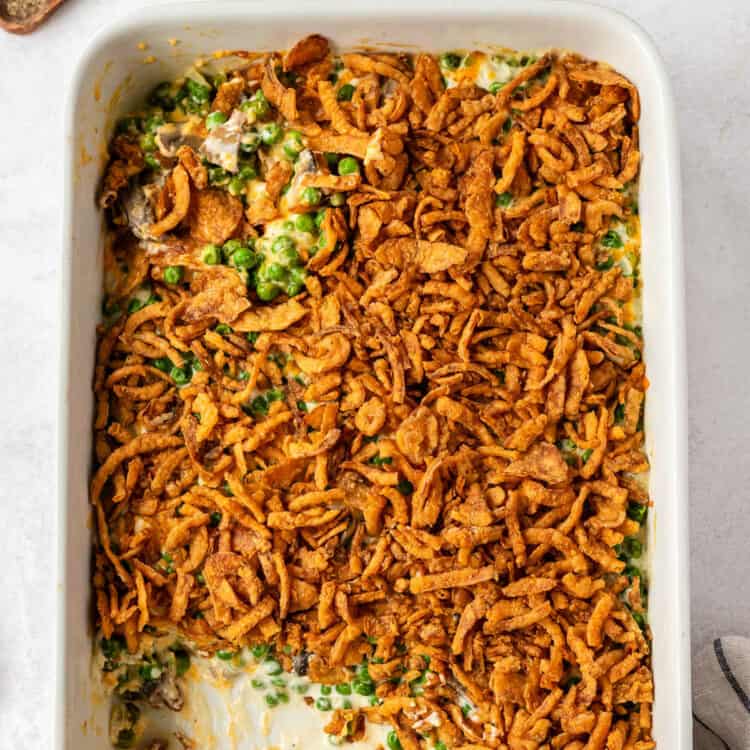 Green Pea Casserole Leftovers Then Breakfast