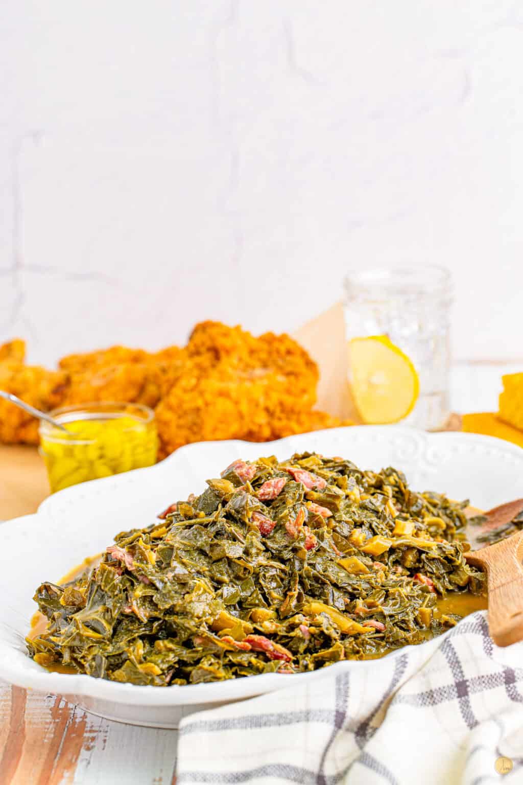 Collard Greens with Ham Hocks