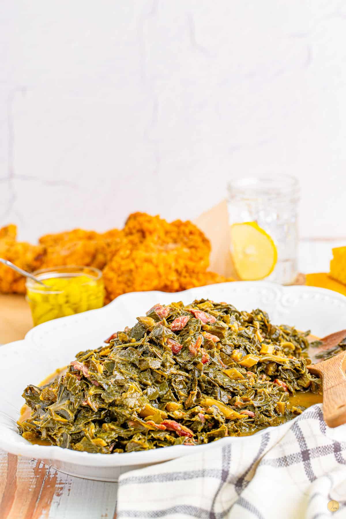 bowl of collards