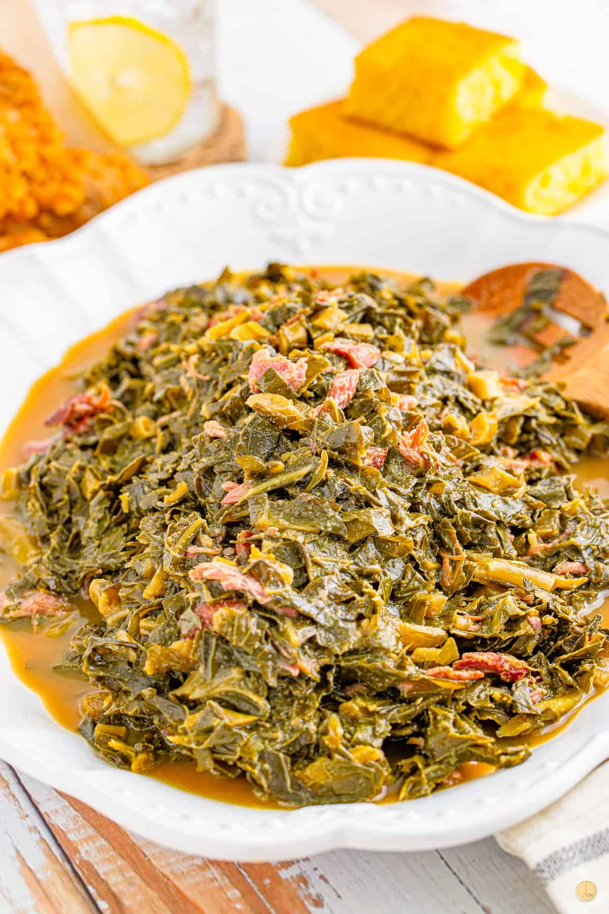 bowl of collards