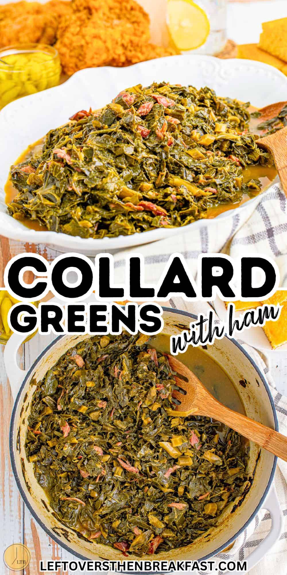 collard greens pinterest pin image