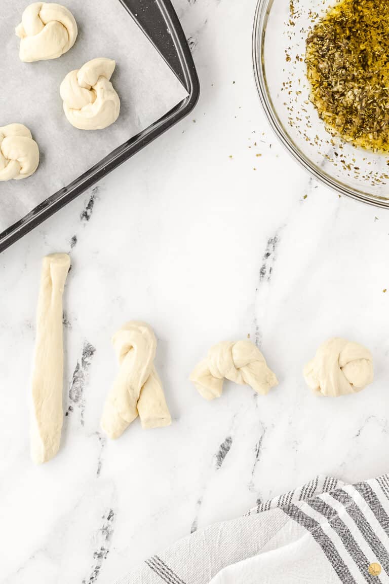 Easy Garlic Knots (Pizza Dough) Leftovers Then Breakfast