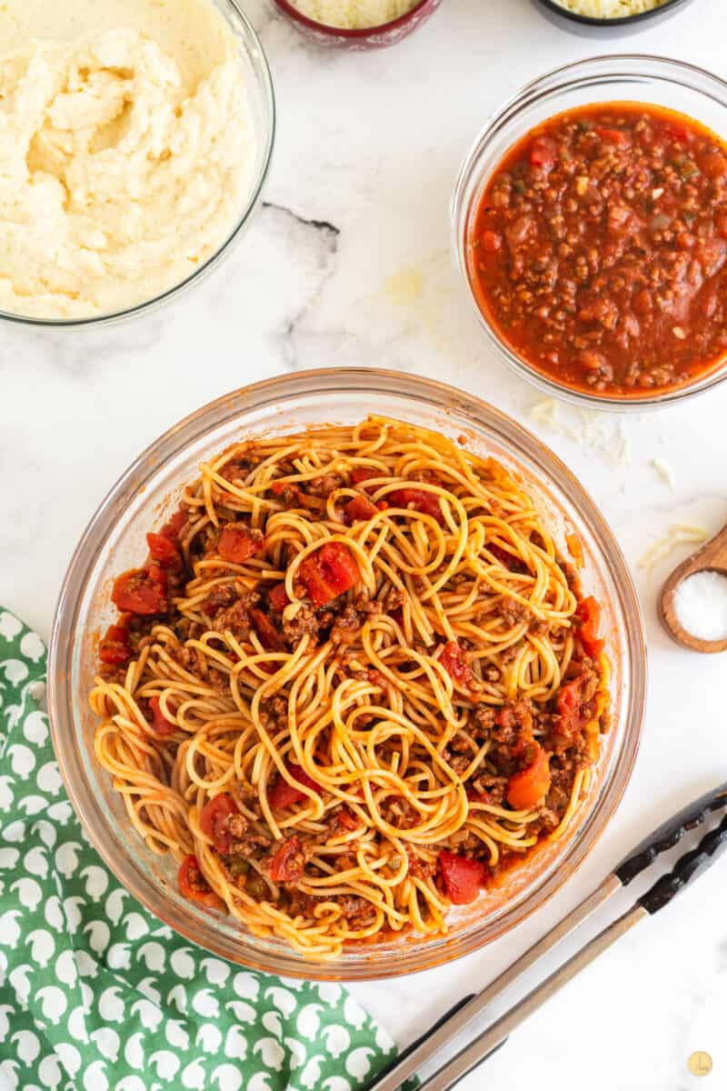 Easy Baked Spaghetti Leftovers Then Breakfast