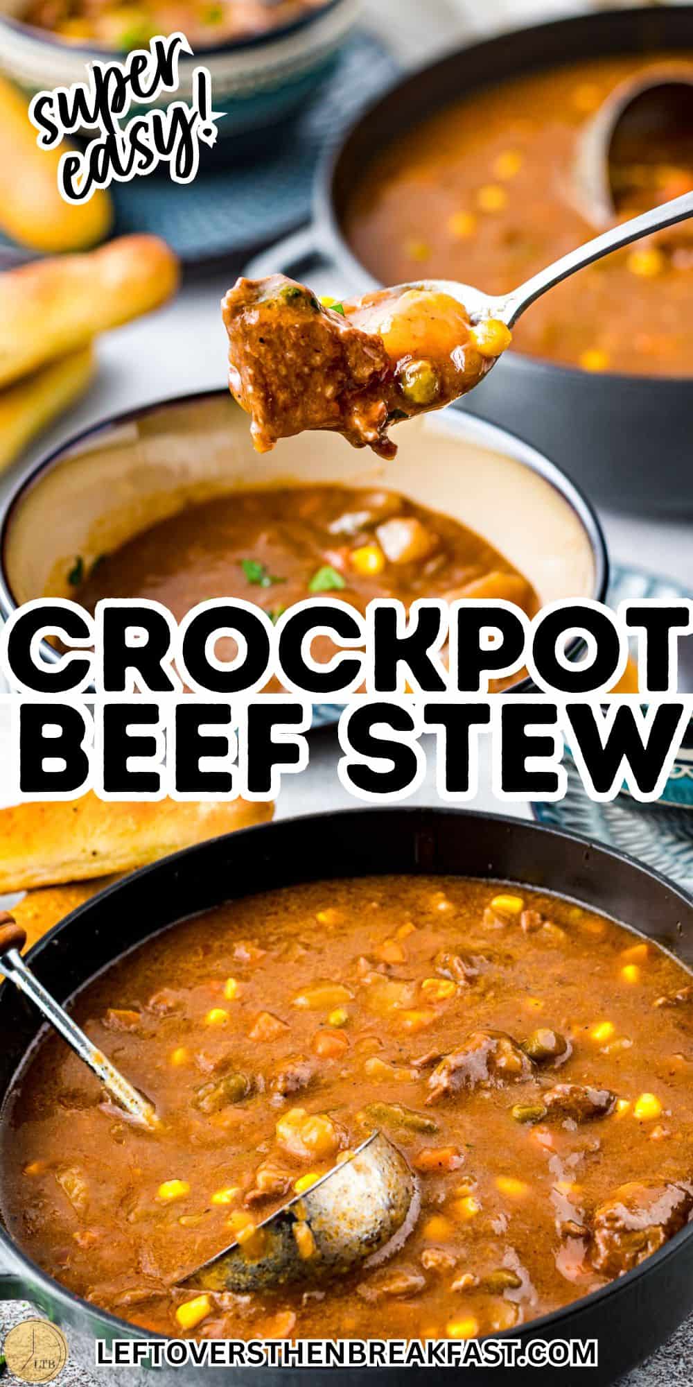 crockpot beef stew pinterest pin image