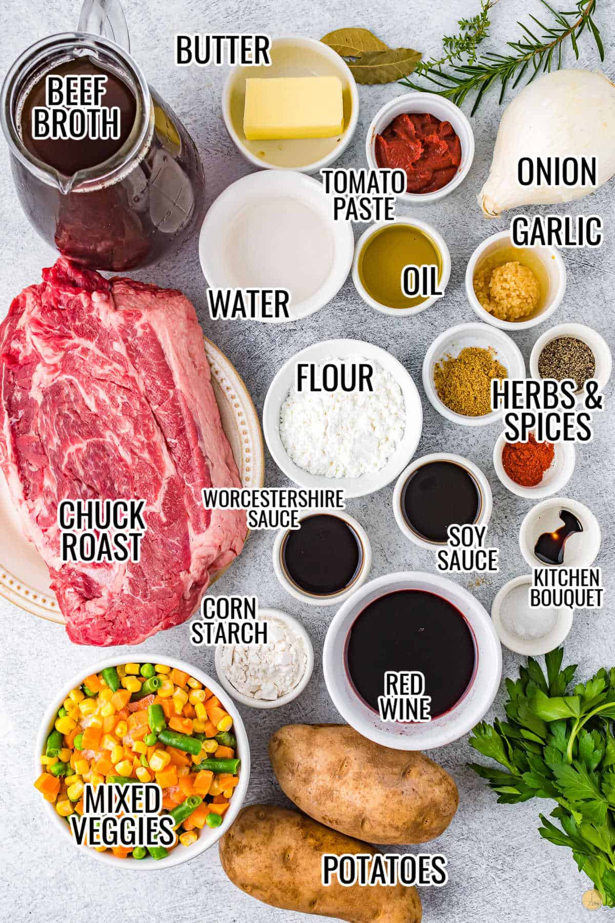 ingredients for crockpot beef stew