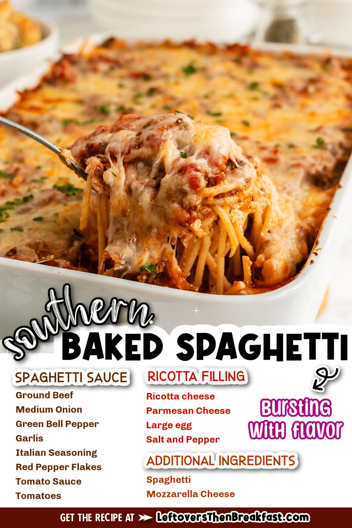Baked spaghetti with ricotta online