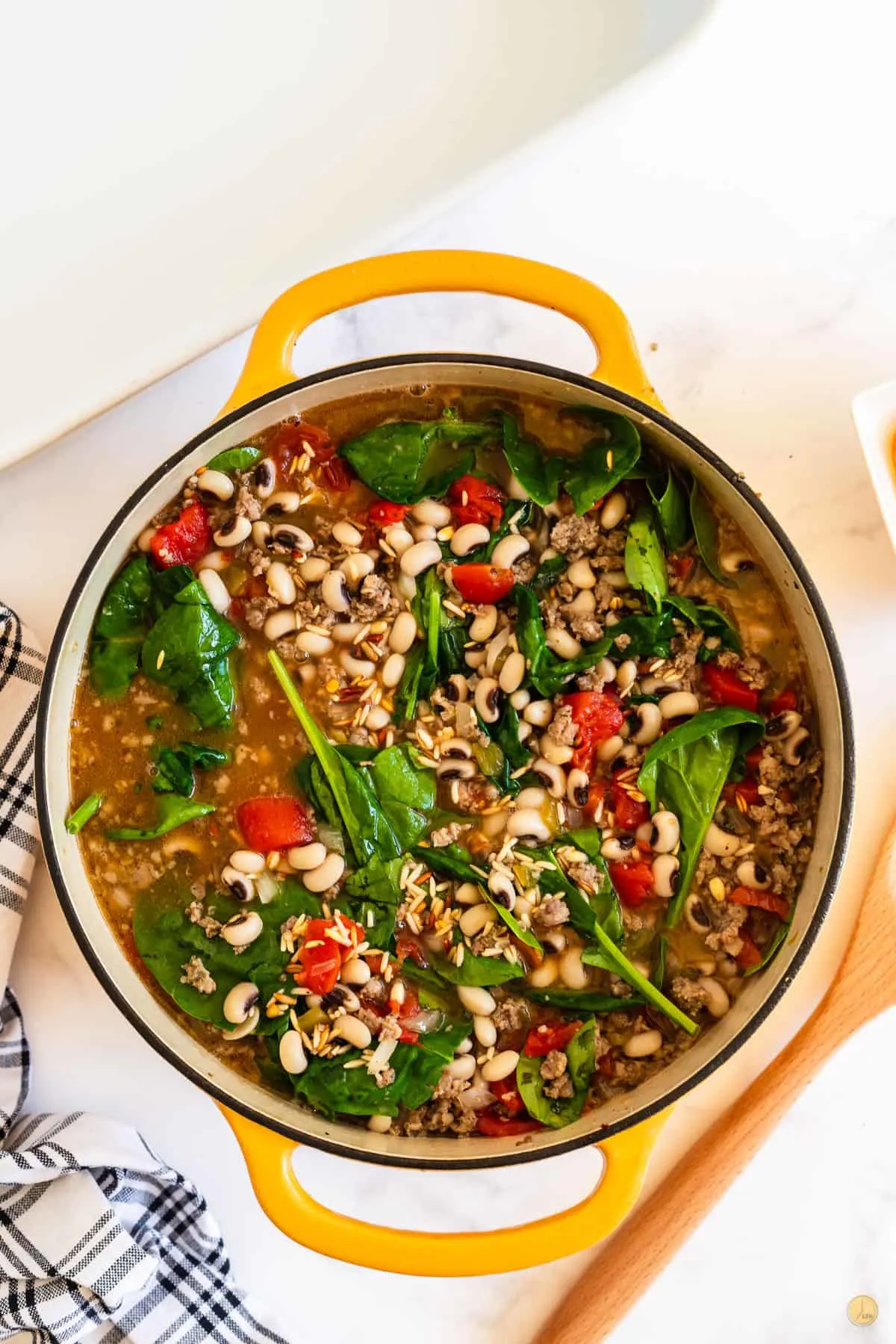 soup in a pot