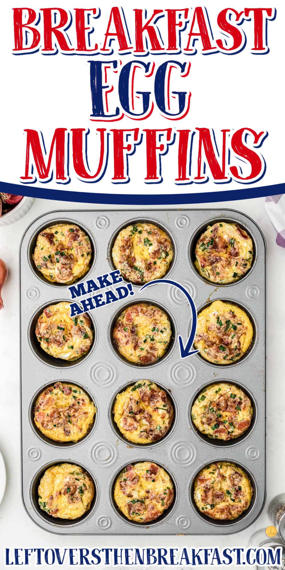 muffin pan with eggs