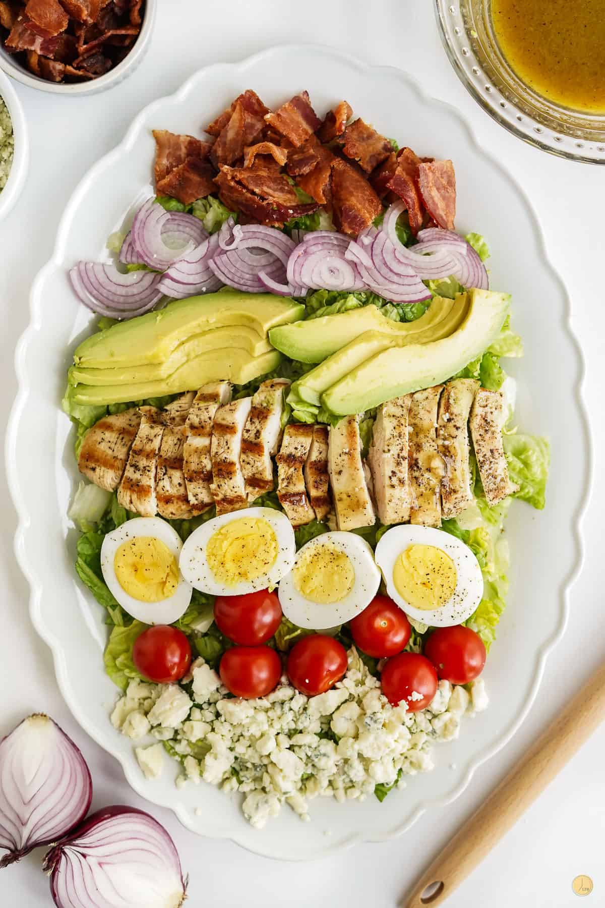 cobb salad platter