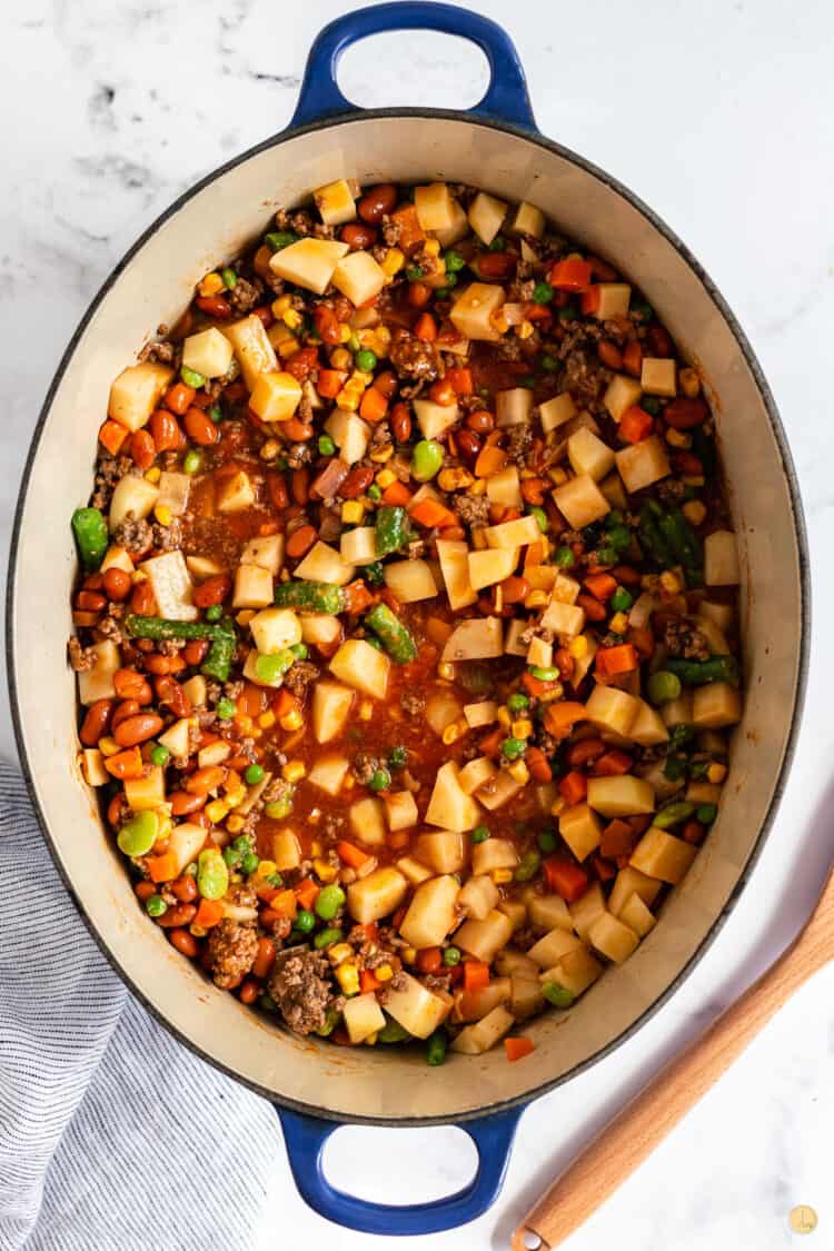 Easy Hobo Stew (Versatile Soup) Leftovers Then Breakfast