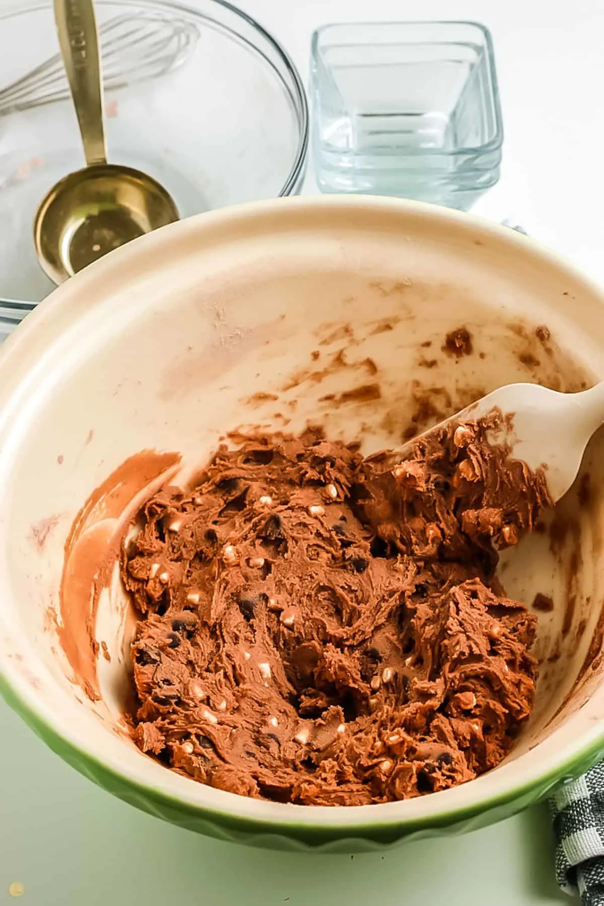 cookie dough in a bowl