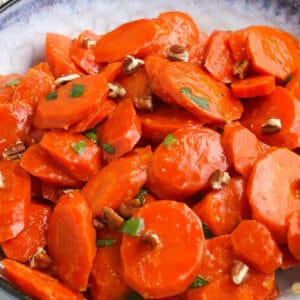 bowl of carrots