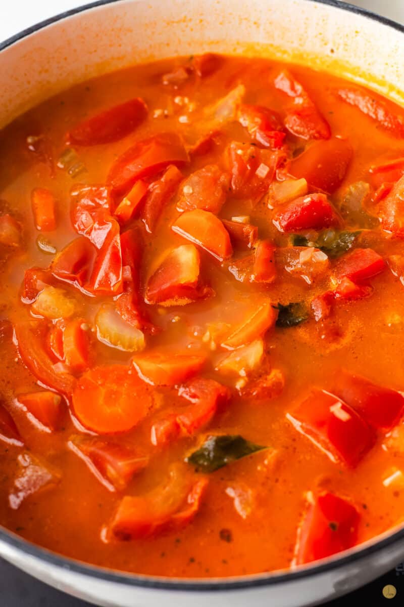 Tomato Basil Soup Leftovers Then Breakfast