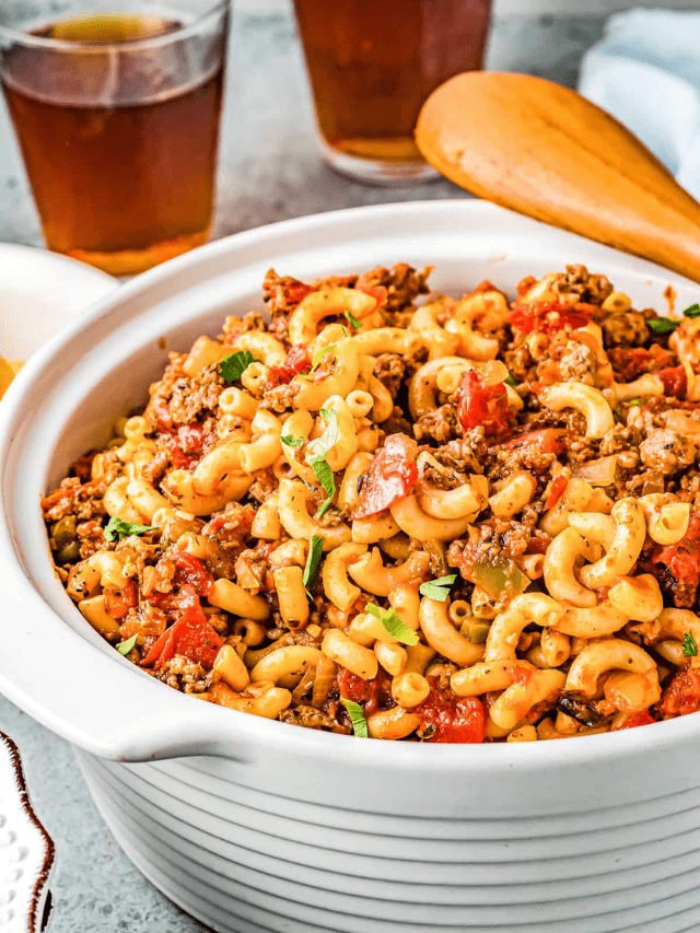 American Goulash {IN 30 MINUTES!} Story