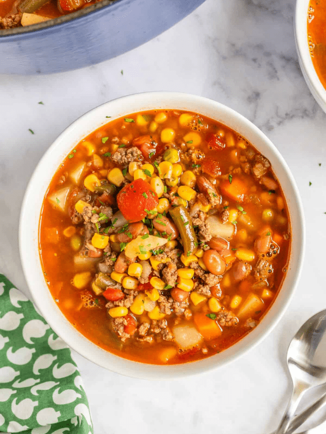 Hearty Cowboy Soup {30 MINUTE MEAL!} Story