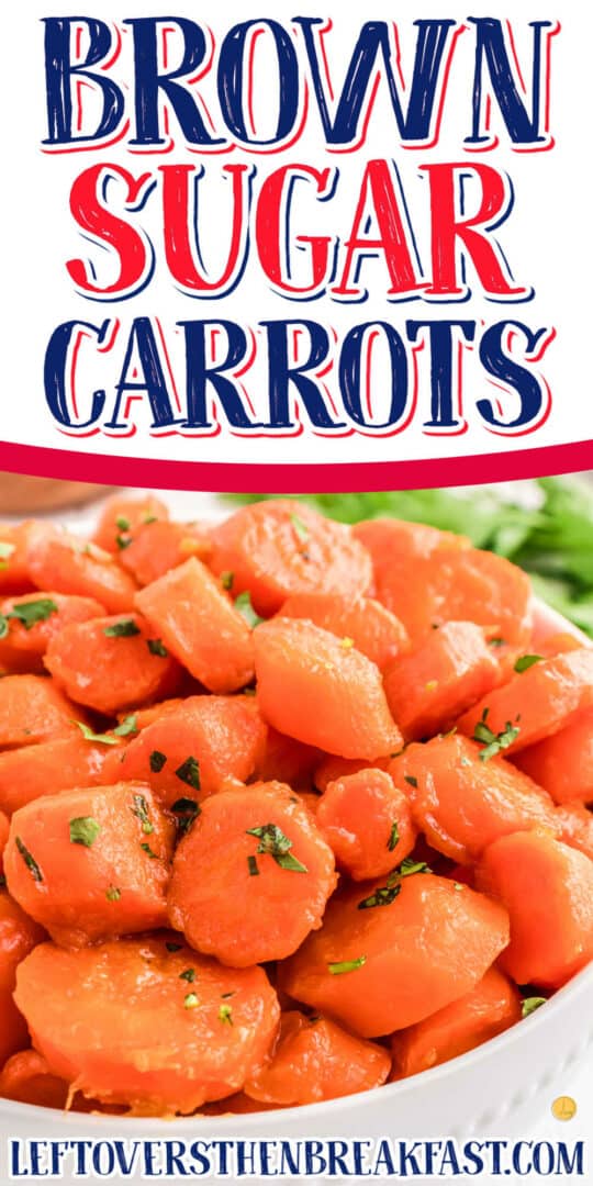 Brown Sugar Glazed Carrots (Easy)