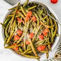 bowl of italian green beans