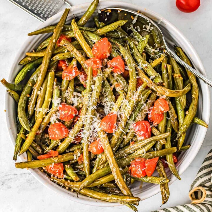 bowl of italian green beans