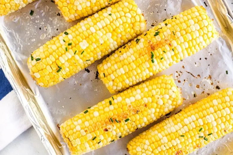 corn on the cob is the perfect side dish for meatballs