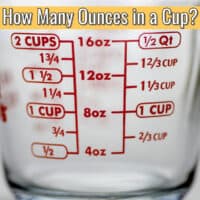 measuring cup with text 