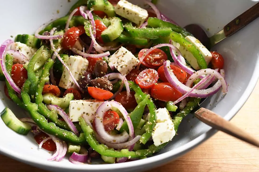 classic Greek salad